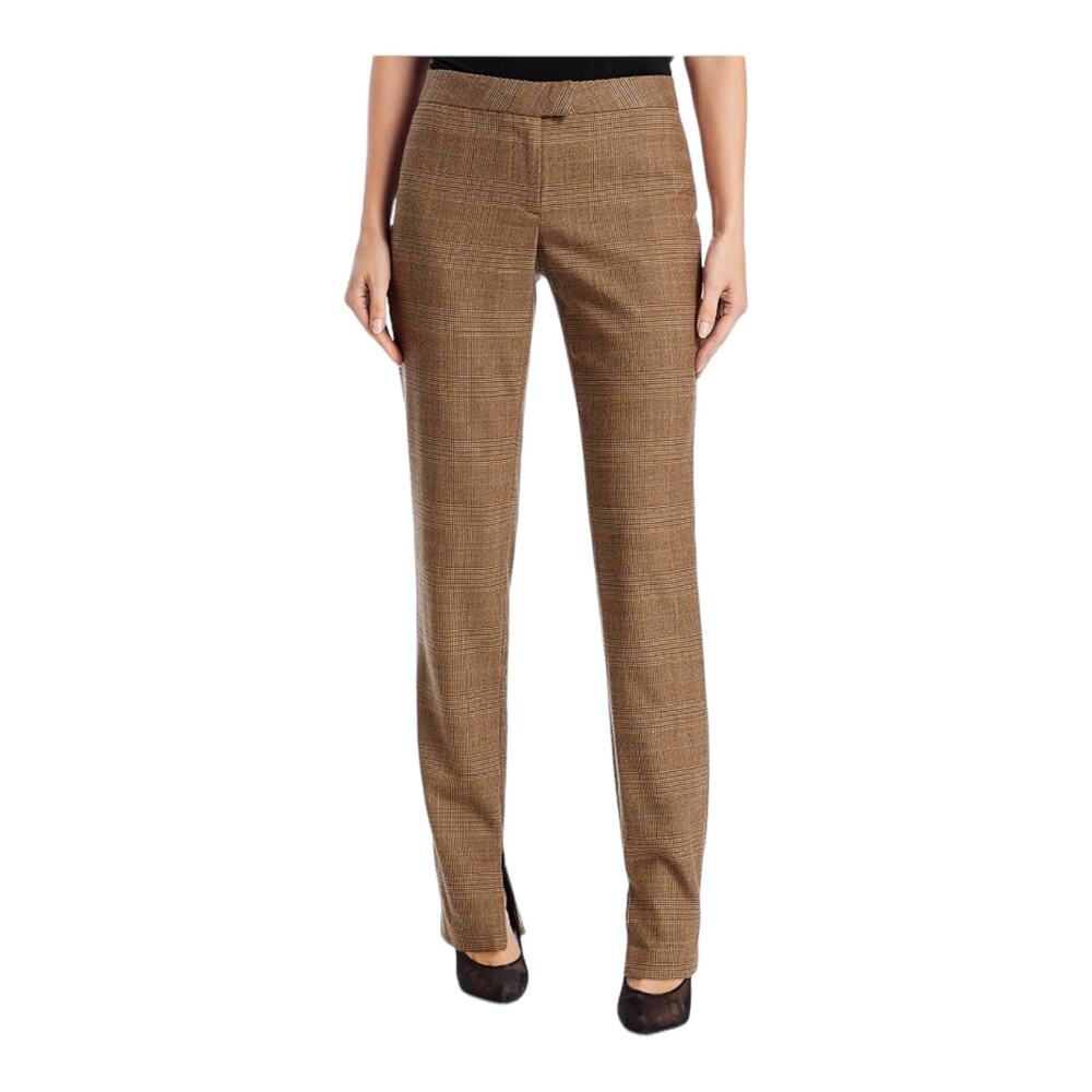 Rag & Bone pants Rebecca Glen plaid wool brown size 6